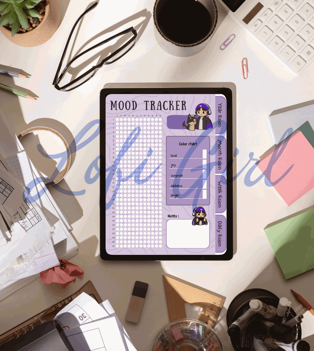 Complete Planner Digital Lofi Girl complete-planner-digital-lofi-girl