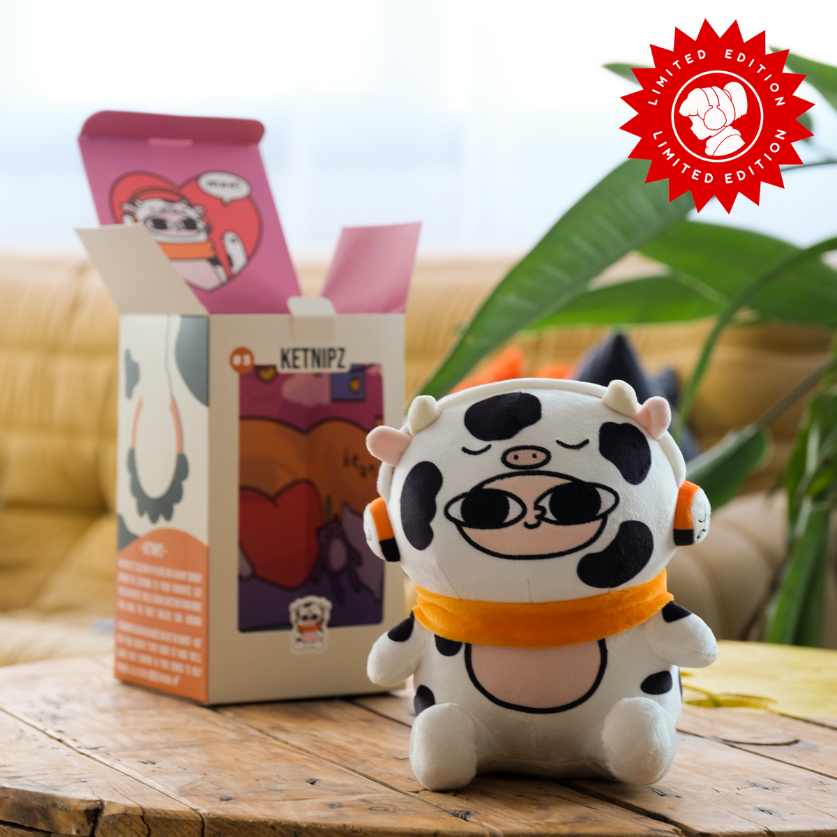 【HI FI FNK】Teddy Short Jumper Ketnipz - Plush – Lofi Merch - Merch