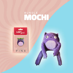 
                  
                    The Mochi Kit (Pin + Plush) - Bundle
                  
                