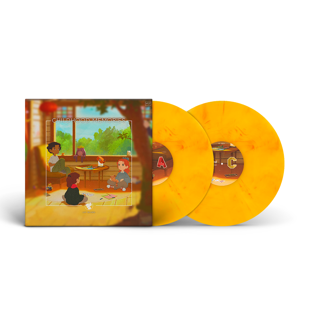 Lofi Girl childmemories mockup vinyl