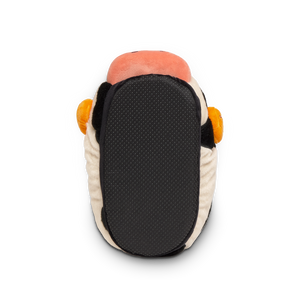 
                  
                    Penguin-shaped plush toy on a white background
                  
                