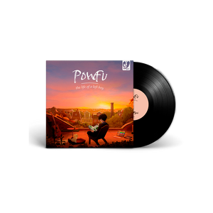 
                  
                    Vinyl record with a colorful cover featuring a silhouette of a person and the title 'POWfu'.
                  
                