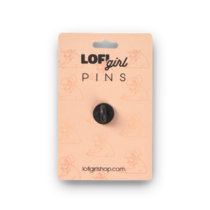 
                  
                    Package of LOFI girl Pins with a black pin on a light pink background
                  
                
