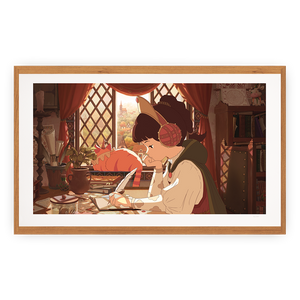 
                  
                    Illustration of a person sitting at a desk in a cozy room with a window in the background.
                  
                